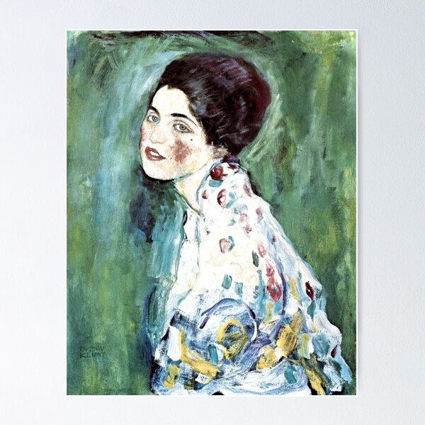 Aperçu de l'œuvre Porträt einer Dame de Gustav Klimt (1916-1917) créée et vendue par BossyCatHome.