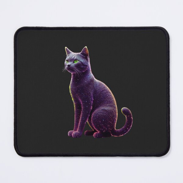 Item preview, Purr-fectly Dotted: Neon Cat Chic designed and sold by JAMESAMORN.