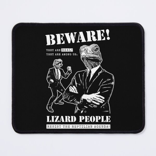 Item preview, Lizard People Beware designed and sold by Darmoks-Geeks.