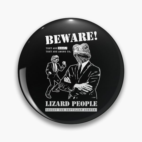Item preview, Lizard People Beware designed and sold by Darmoks-Geeks.