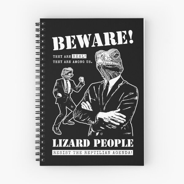Item preview, Lizard People Beware designed and sold by Darmoks-Geeks.