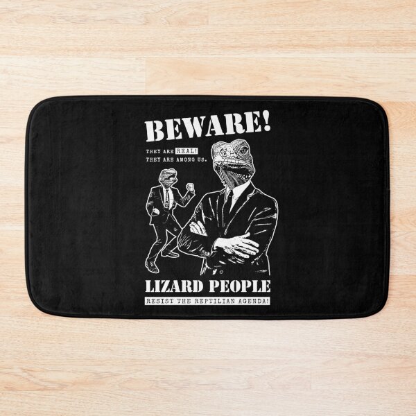 Item preview, Lizard People Beware designed and sold by Darmoks-Geeks.