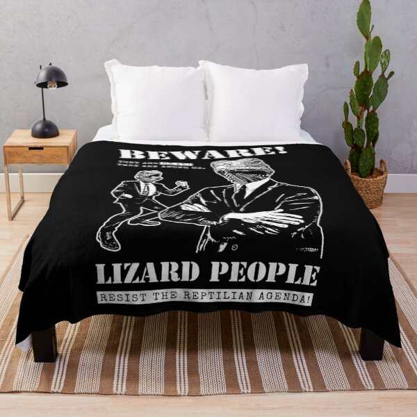 Item preview, Lizard People Beware designed and sold by Darmoks-Geeks.