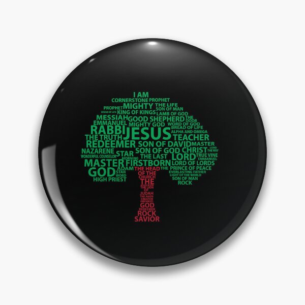 Item preview, Jesus' Lifetree Names Shirt designed and sold by clevercraft58.