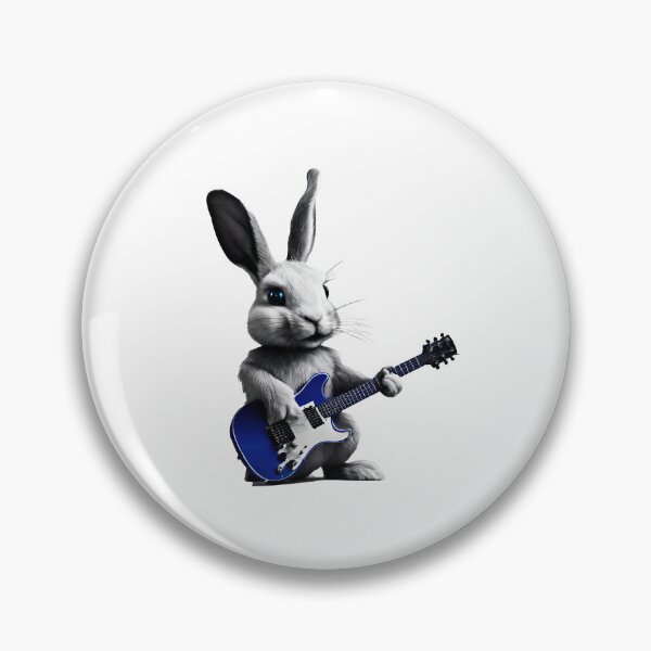 Item preview, Musician Animals Orchestra Rabbit Guitarist designed and sold by joyfulcow.