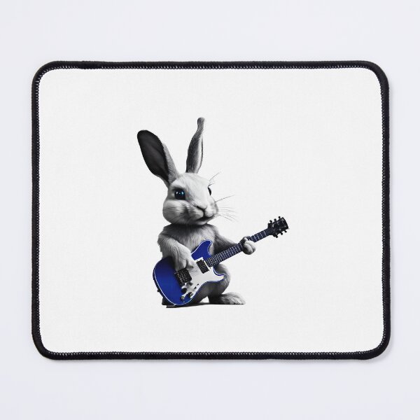 Item preview, Musician Animals Orchestra Rabbit Guitarist designed and sold by joyfulcow.
