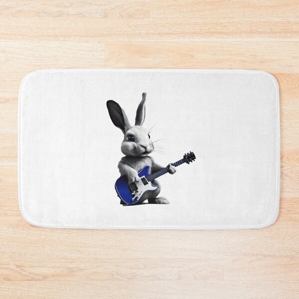 Item preview, Musician Animals Orchestra Rabbit Guitarist designed and sold by joyfulcow.