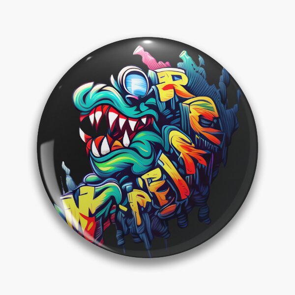 Item preview, Monster Reptile Graffiti Gibberish designed and sold by Chubuter.