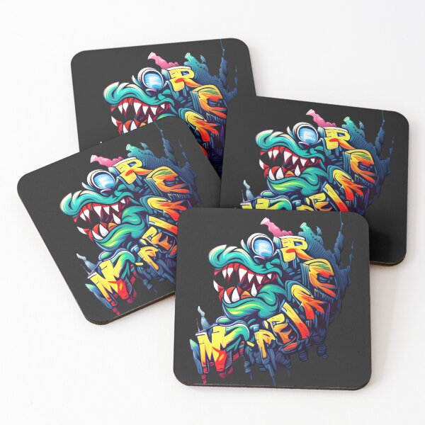 Item preview, Monster Reptile Graffiti Gibberish designed and sold by Chubuter.