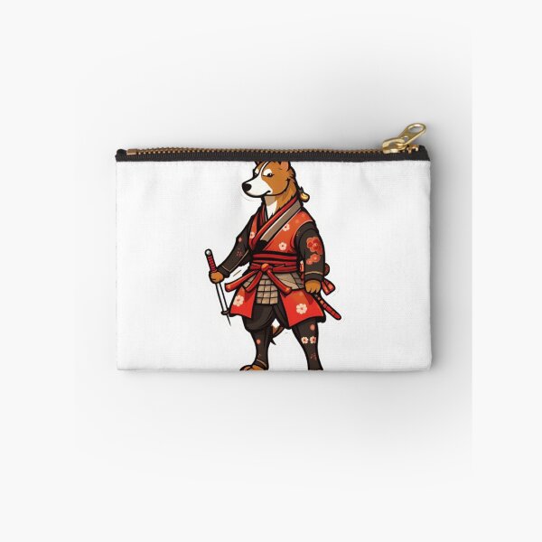 Item preview, Japan samurai brown dog designed and sold by KorArtStudio.