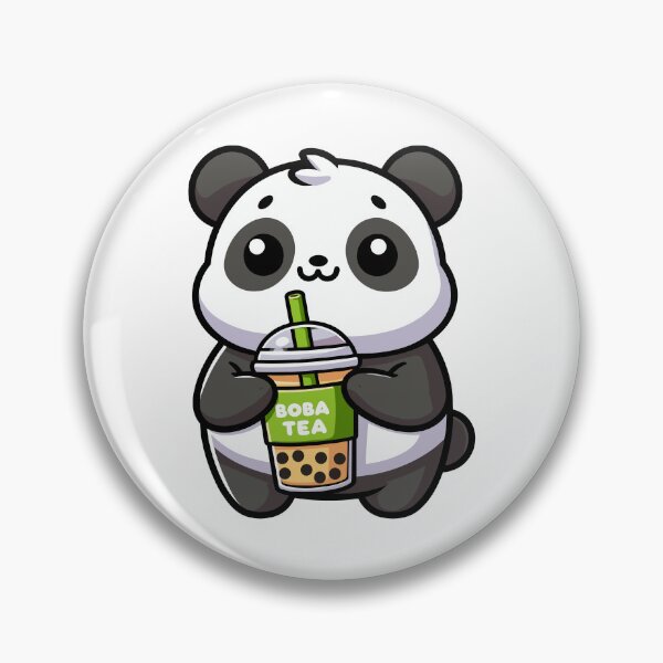 Item preview, Panda’s Boba Tea Time designed and sold by cave-canvas.