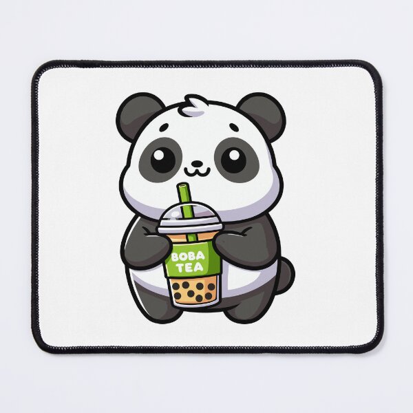 Item preview, Panda’s Boba Tea Time designed and sold by cave-canvas.