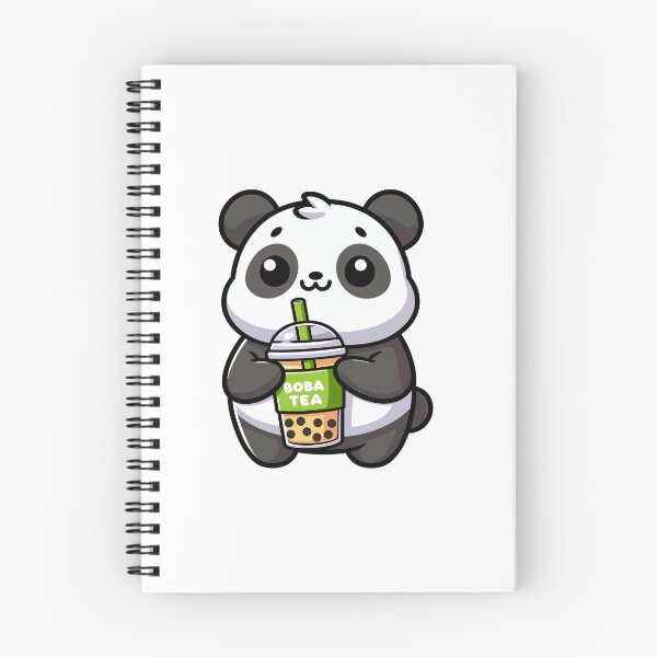 Item preview, Panda’s Boba Tea Time designed and sold by cave-canvas.