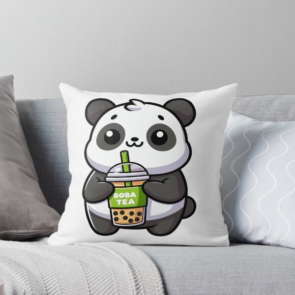 Item preview, Panda’s Boba Tea Time designed and sold by cave-canvas.