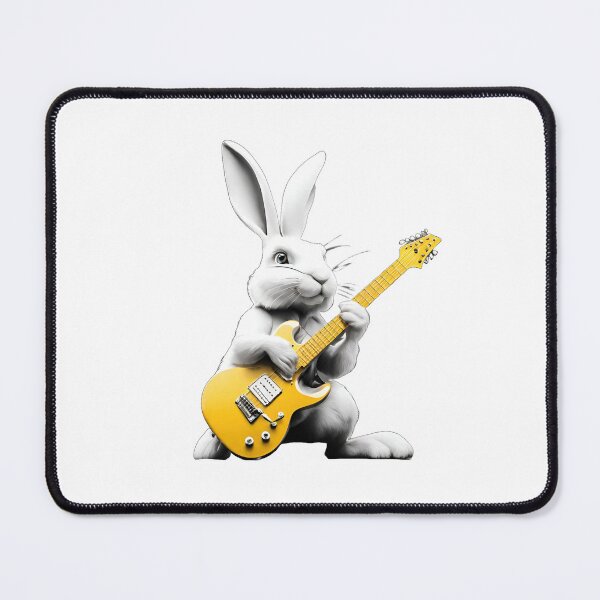 Item preview, Musician Animals Orchestra Rabbit Guitarist designed and sold by joyfulcow.
