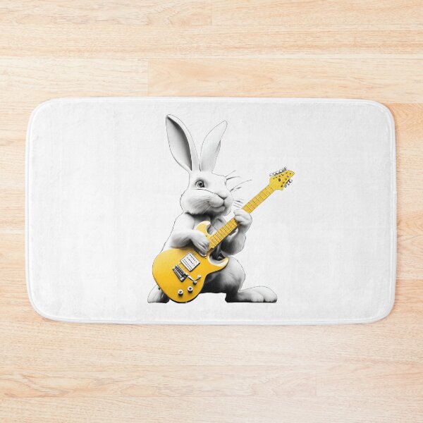 Item preview, Musician Animals Orchestra Rabbit Guitarist designed and sold by joyfulcow.