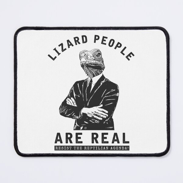 Item preview, Lizard People Are Real designed and sold by Darmoks-Geeks.