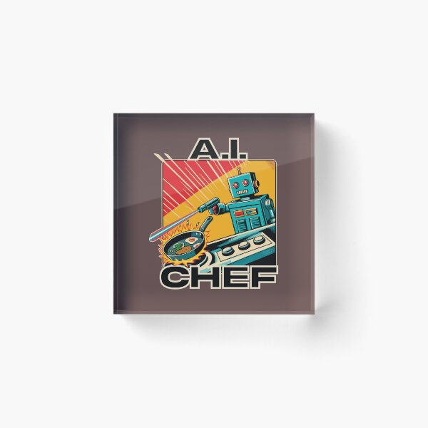 Item preview, A.I. Chef: The Robotic Master of Cuisine designed and sold by euGeneral.