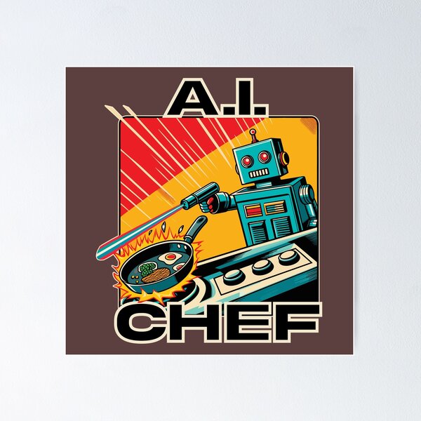 Item preview, A.I. Chef: The Robotic Master of Cuisine designed and sold by euGeneral.