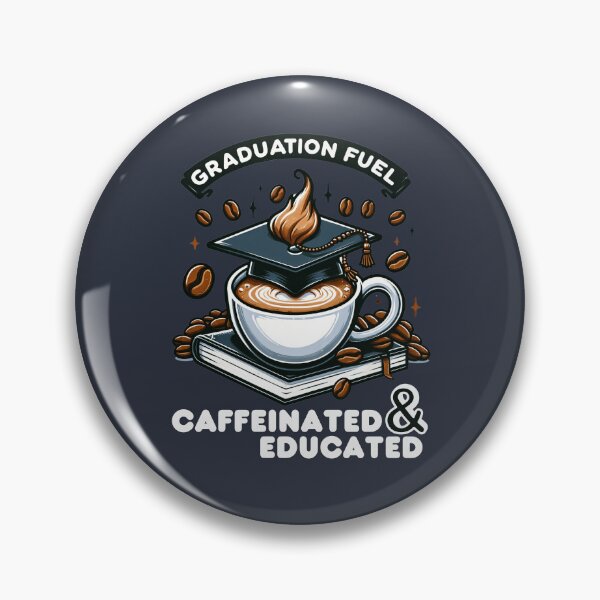 Item preview, Graduation Caffeination: Energized Achiever - Class of 2024 designed and sold by Upetees.
