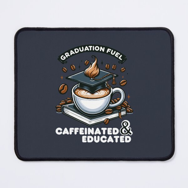 Item preview, Graduation Caffeination: Energized Achiever - Class of 2024 designed and sold by Upetees.