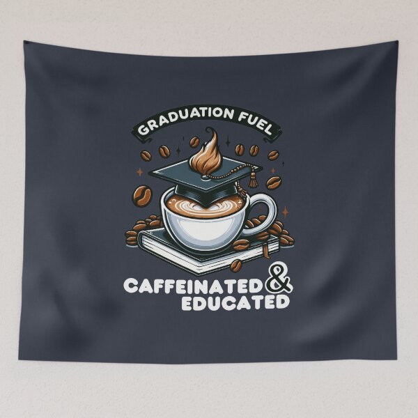 Item preview, Graduation Caffeination: Energized Achiever - Class of 2024 designed and sold by Upetees.