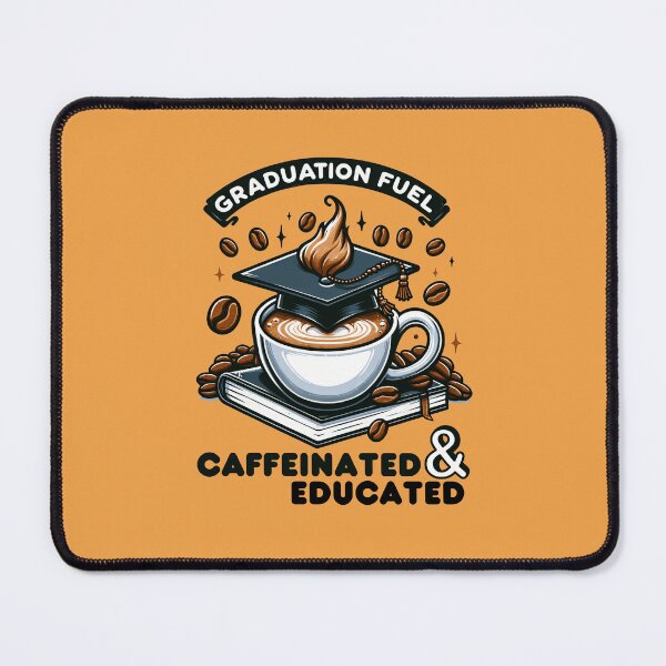 Item preview, Graduation Caffeination: Energized Achiever - Class of 2024 designed and sold by Upetees.