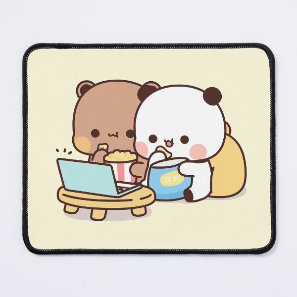 Item preview, Bubu and Dudu | Cute Bear Couple | Panda Yier | Bubu Brownie Bear designed and sold by valeriehsin.