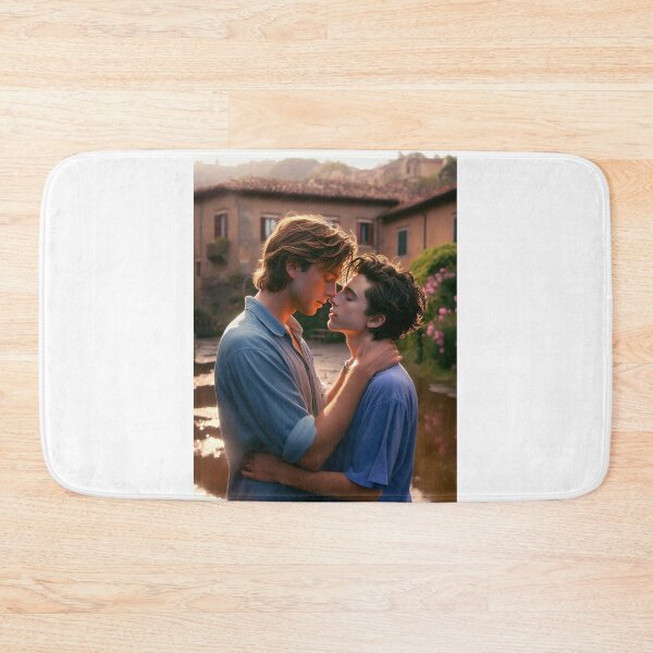 Item preview, Elio Perlman and Oliver kissing CMBYN designed and sold by cmbynjournal.
