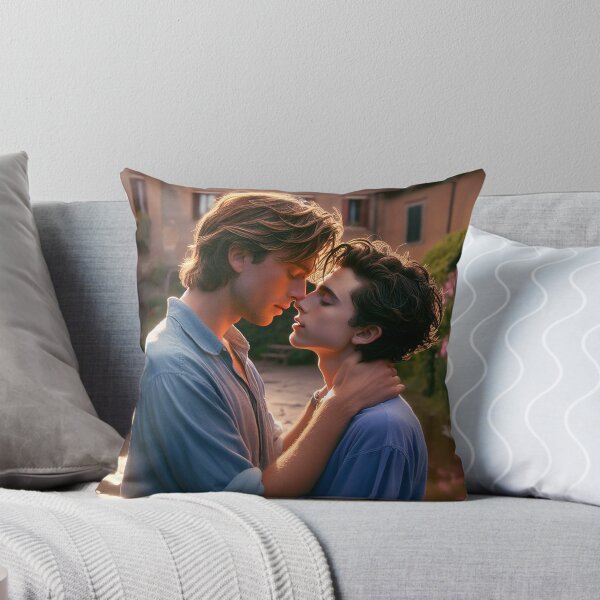 Item preview, Elio Perlman and Oliver kissing CMBYN designed and sold by cmbynjournal.