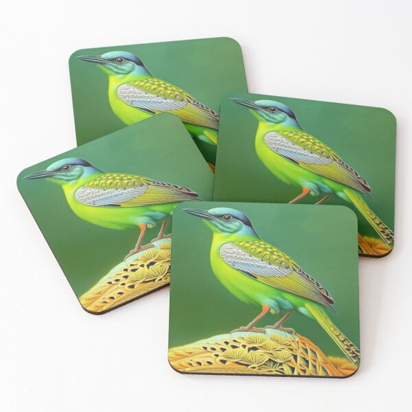 Item preview, Exotic Green Bird designed and sold by RBRUnitedd.