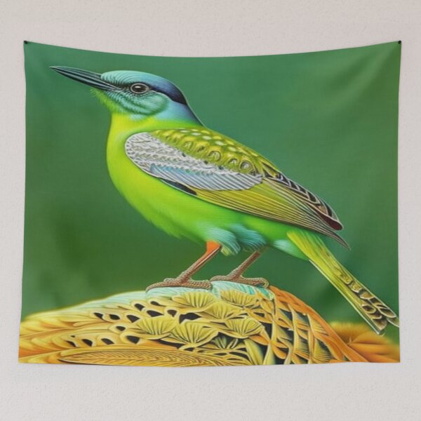 Item preview, Exotic Green Bird designed and sold by RBRUnitedd.