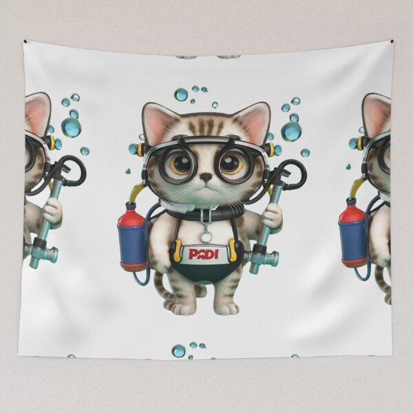Item preview, Dive master cat PADI designed and sold by NFL-LIVE .