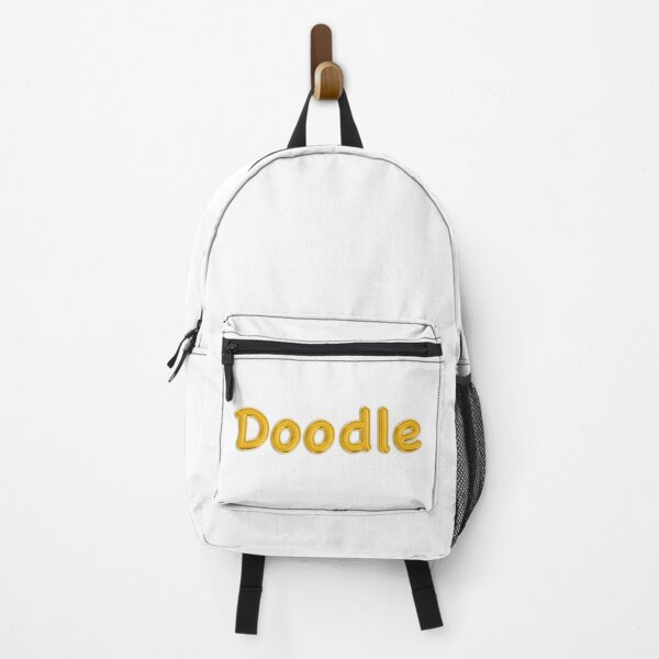 Item preview, Golden Balloon Doodle Name Label designed and sold by NormadWorld.