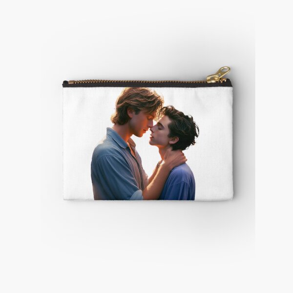 Item preview, Elio Perlman and Oliver kissing CMBYN designed and sold by cmbynjournal.