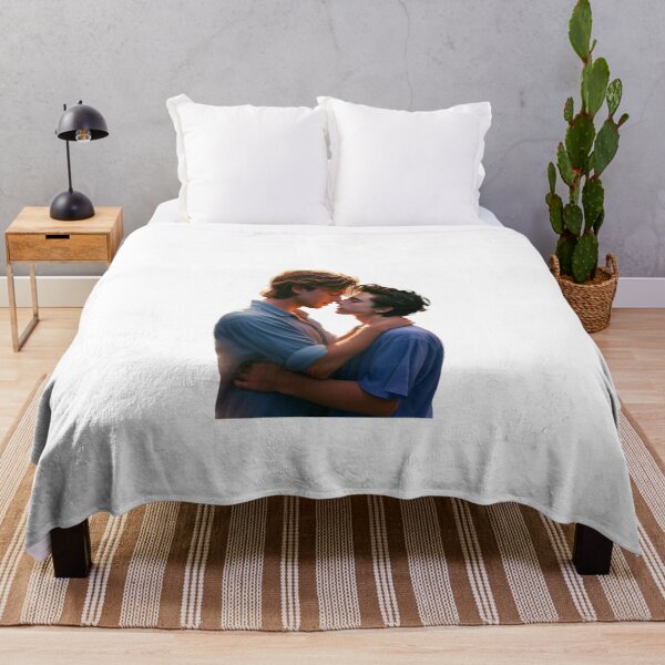 Item preview, Elio Perlman and Oliver kissing CMBYN designed and sold by cmbynjournal.