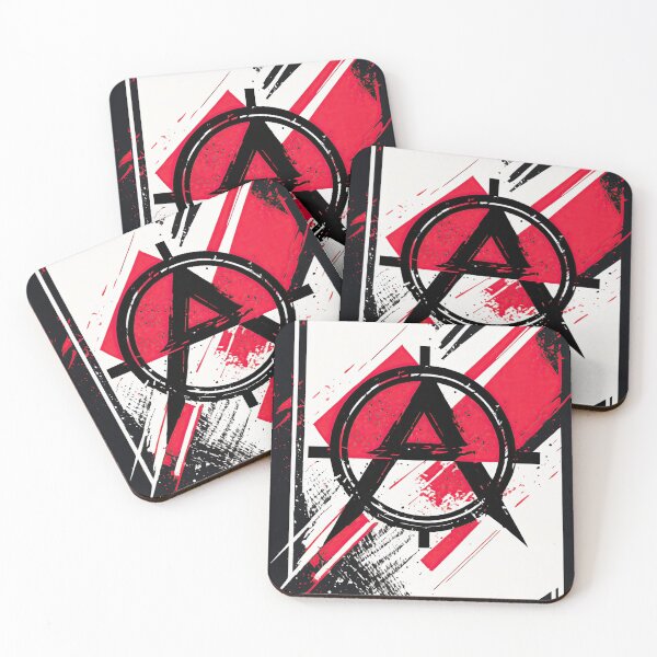 Item preview, Trichromatic Anarchy: Striking Red, Black, and White Art designed and sold by bsilvia.