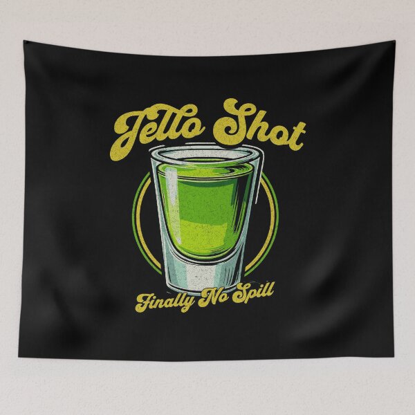Item preview, Jello shot, Finally no spill designed and sold by Retro-Rebellion.