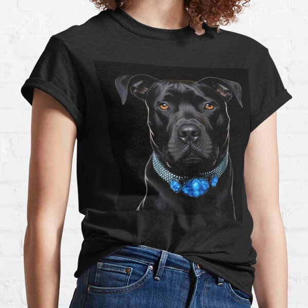 Item preview,  Black Staffy Elegance designed and sold by Nocturne  Paws.