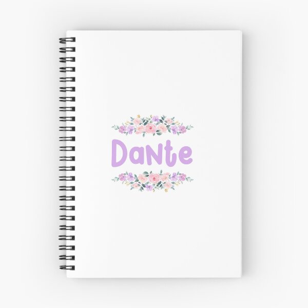 Item preview, Purple Flower Dante Name Label designed and sold by NormadWorld.