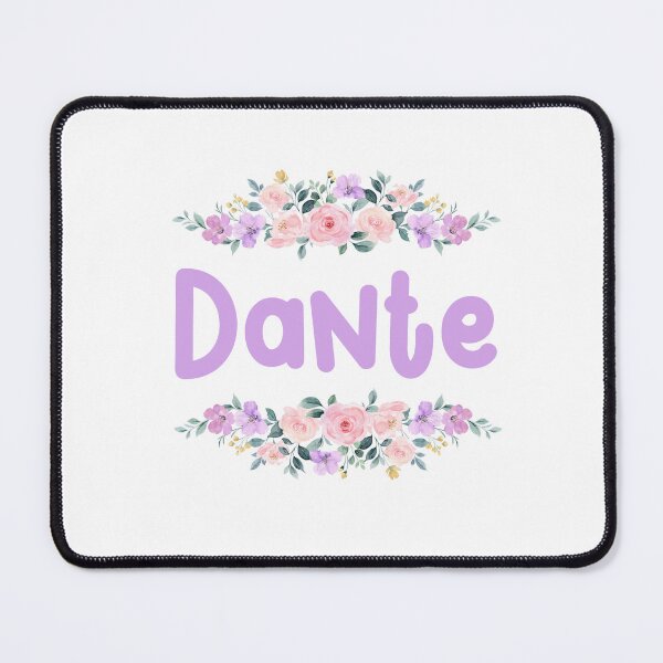 Item preview, Purple Flower Dante Name Label designed and sold by NormadWorld.
