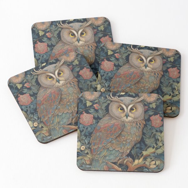 Item preview, Inspired By William Morris Owl And Willow designed and sold by Tamas Das.