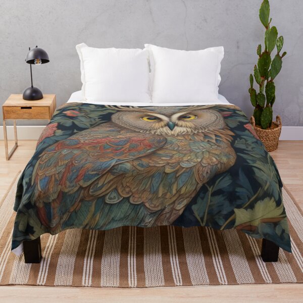Item preview, Inspired By William Morris Owl And Willow designed and sold by Tamas Das.