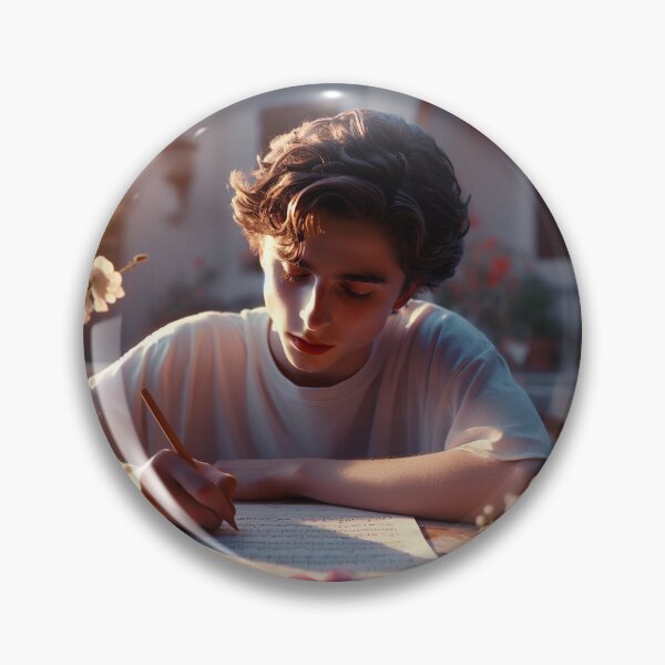 Item preview, Elio Perlman writing music CMBYN designed and sold by cmbynjournal.