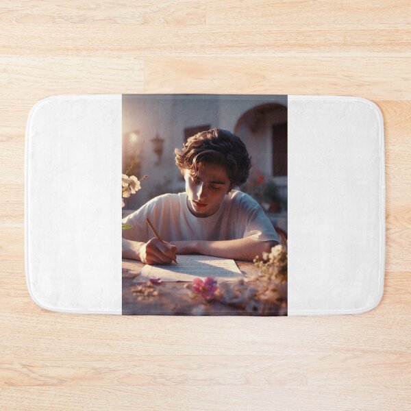 Item preview, Elio Perlman writing music CMBYN designed and sold by cmbynjournal.