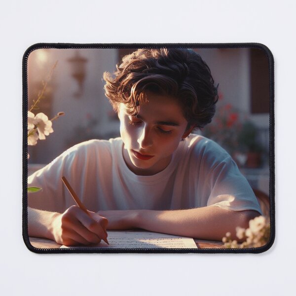 Item preview, Elio Perlman writing music CMBYN designed and sold by cmbynjournal.