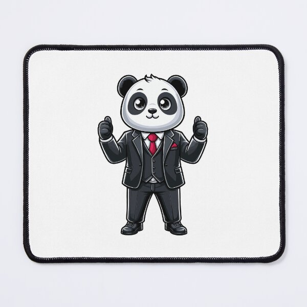 Item preview, Businessman Panda designed and sold by cave-canvas.