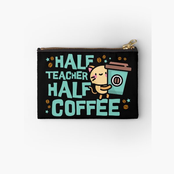 Item preview, Half Teacher Half Coffee designed and sold by Studio Bankai.