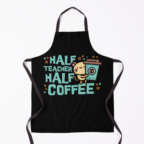 Item preview, Half Teacher Half Coffee designed and sold by Studio Bankai.