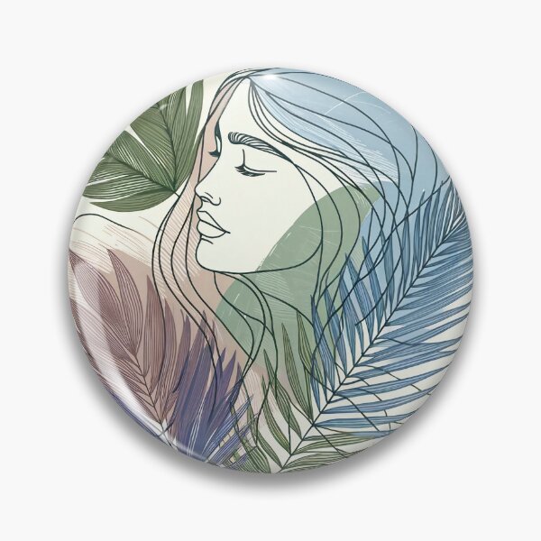 Item preview, The Jungel Girl - Minimalist Line Art  designed and sold by LineArtByLovi.